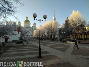 В понедельник в Пензенской области ожидается мороз до -24 градусов