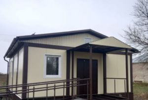 В селе Иссинского района возводят новый ФАП
