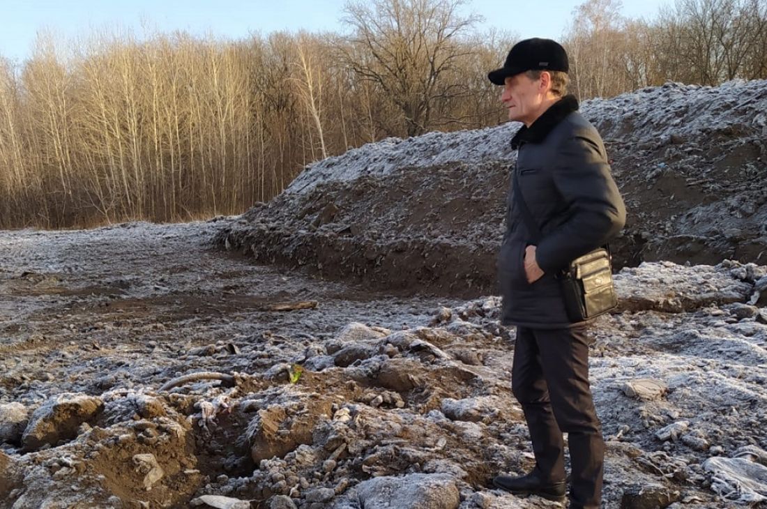 Работы по ликвидации несанкционированной свалки в Сердобске завершат в 2023 году