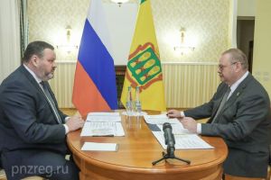 Мельниченко доложил главе Минтруда РФ о росте интереса к соцконтрактам среди пензенцев