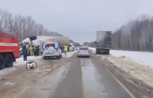 Очевидцы сообщают о погибшем при столкновении грузовиков в Пензенской области