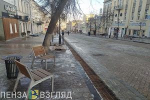 Верхняя часть Московской улицы превратилась в одно из самых травмоопасных мест в Пензе