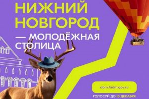 Нижний Новгород может стать «Молодежной столицей России-2023»
