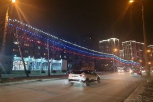 Пензу украшают к новогодним и рождественским праздникам