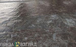 Мэрия ответила на жалобу пензячки о «ледяной горке»