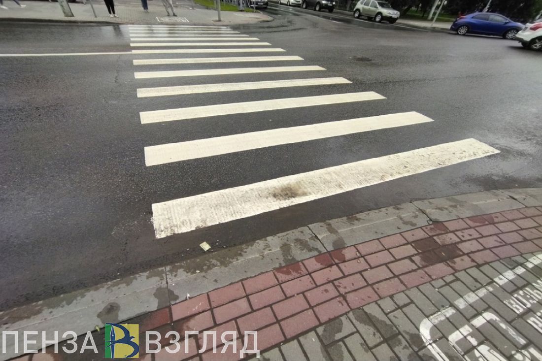 Пензячка обеспокоена отсутствием пешеходного перехода на опасном участке