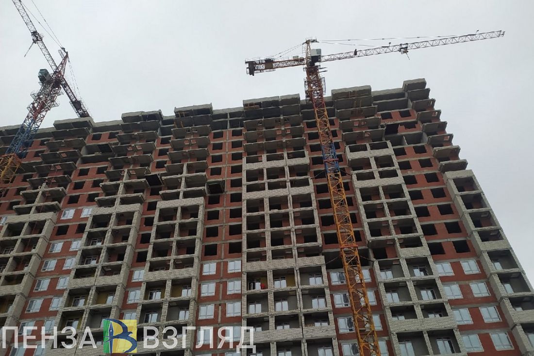 За 11 месяцев в Пензенской области введено 739 тыс. квадратных метров жилья