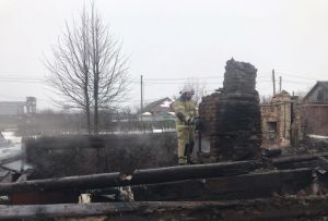 При пожаре в Пензенской области погибли 39-летняя женщина и 18-летний парень