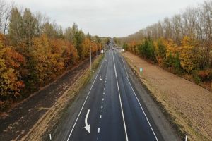 В Пензенской области отремонтировали свыше 50 километров федеральных дорог за год