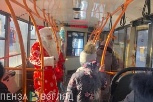 «В троллейбусе!»: пензенцам рассказали, где можно точно встретить Деда Мороза
