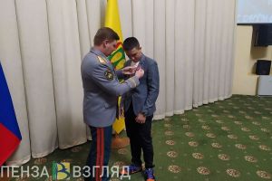 Медалью «За спасение на пожаре» в Пензе наградили юного Айрата Субханкулова