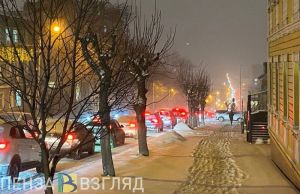 Движение в центре Пензы парализовано
