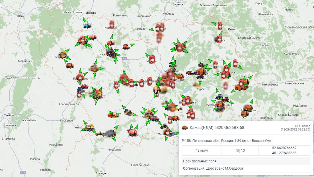 175 единиц техники устраняли последствия снегопада в Пензенской области
