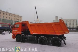 В пензенском Минстрое объяснили алгоритм очистки автомобильных дорог при снегопаде
