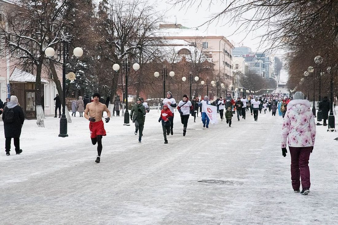 1 января пройдет новогодний забег на улице Московской в Пензе