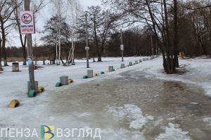 Жителей Пензенской области предупреждают о гололедице и сильном ветре
