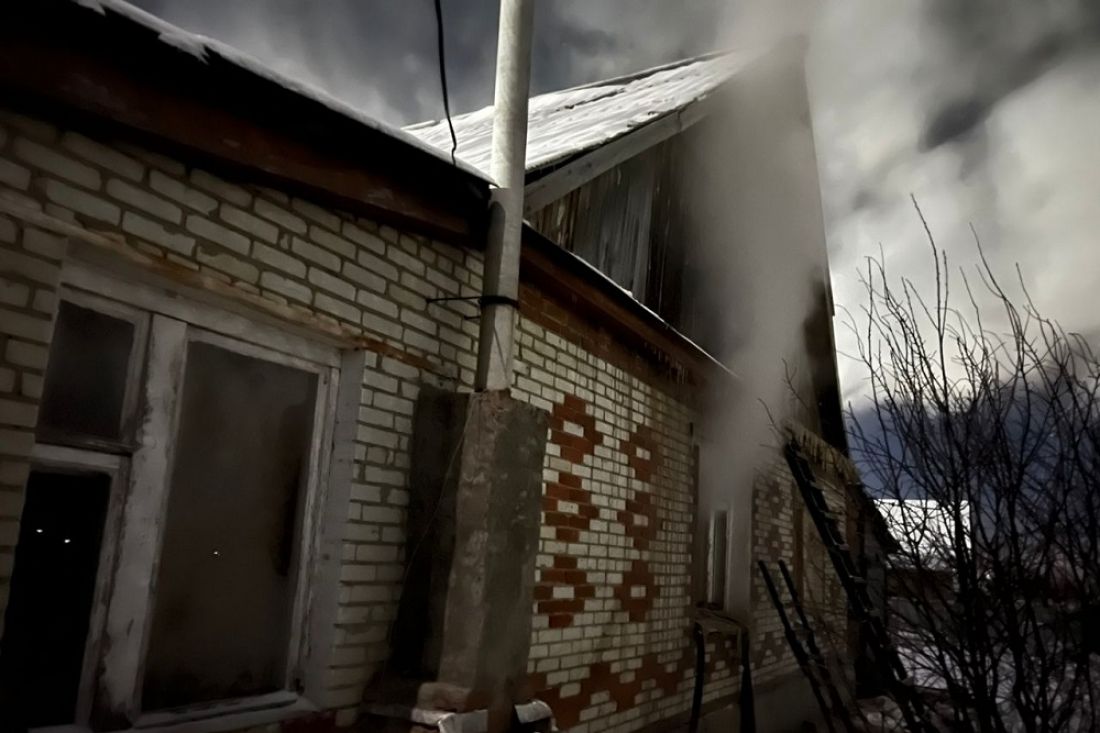 Пожар унес жизнь мужчины в Нижнем Ломове