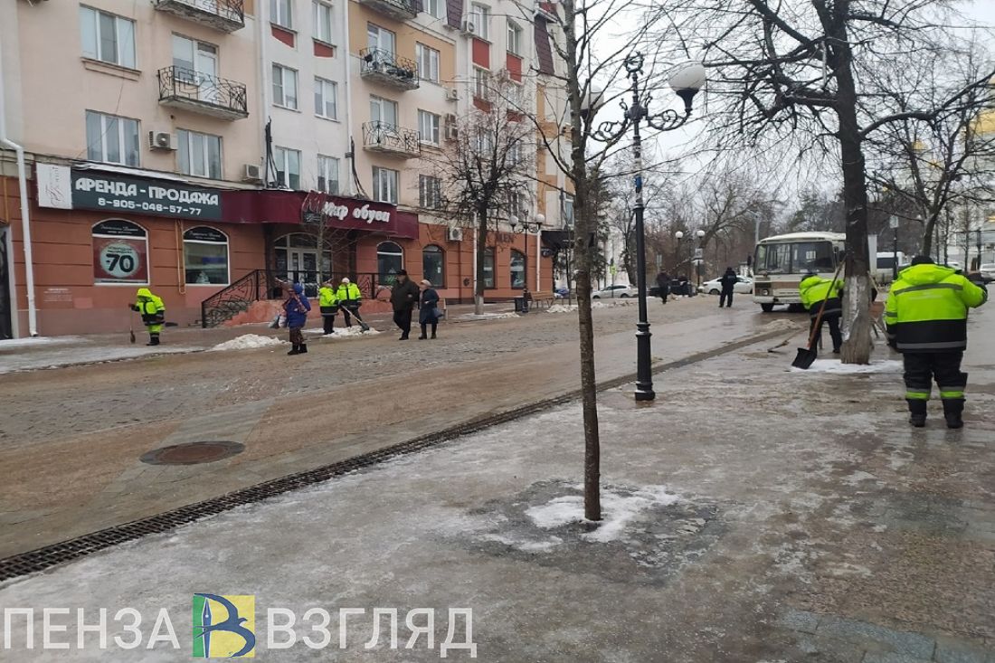 В Пензе подвели итоги работы коммунальных служб на праздниках