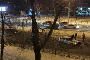 Пензенцы сообщают о массовом ДТП на Проспекте Победы