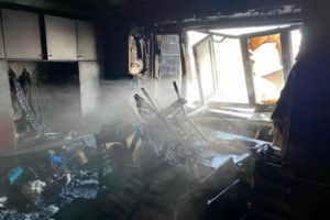 В Кузнецке пожар унес жизнь 82-летнего мужчины