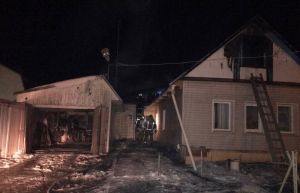 Крупный пожар под Пензой тушили 20 сотрудников МЧС
