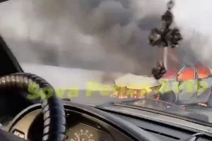 Стали известны подробности возгорания автомобиля в Пензенском районе