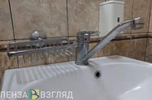 Из-за порыва трубы жители ул. Суворова в Пензе остались без воды