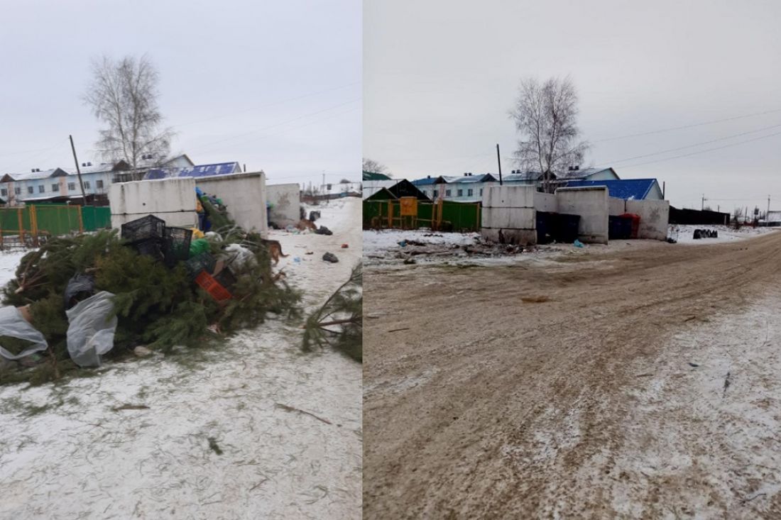 В Каменке ликвидировали 4 несанкционированные свалки