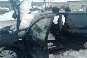 В Пензенской области сообщили о пострадавшем из загоревшегося автомобиля
