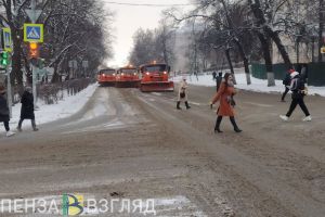 В Пензенской области во вторник ожидается небольшой и мокрый снег