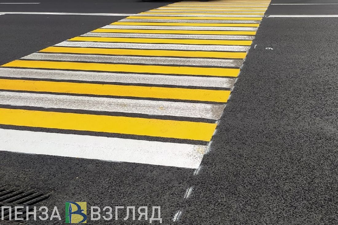 За нанесение дорожной разметки краской в Пензе готовы заплатить 7,2 млн рублей