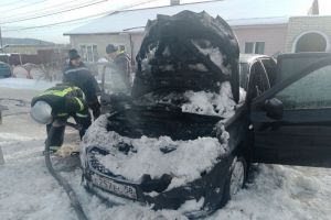 Пензенское управление МЧС сообщило подробности о сгоревшем в Городище автомобиле