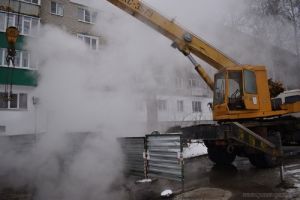 В Пензе на улице Герцена завершен ремонт тепломагистрали
