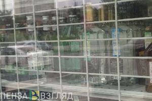 В Пензе мужчина попытался украсть из магазина алкоголь