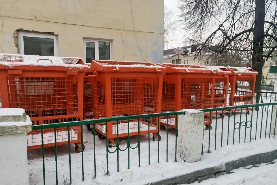 Пензенская область закупила более 600 контейнеров для раздельного сбора мусора