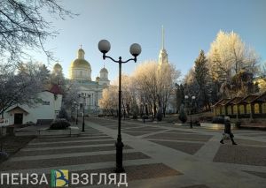 Пензенцам пообещали сухую и морозную погоду на рабочей неделе