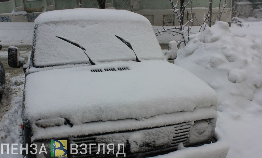 В Пензенской области 9 февраля ожидается снегопад и ночной мороз