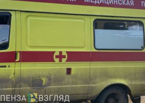 На улице Высокой в Пензе иномарка сбила мужчину
