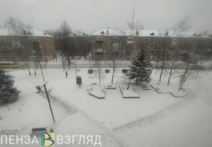 В понедельник в Пензенской области ожидается снегопад