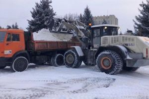 За прошедшие сутки «Пензавтодор» вывез триста кубов снега