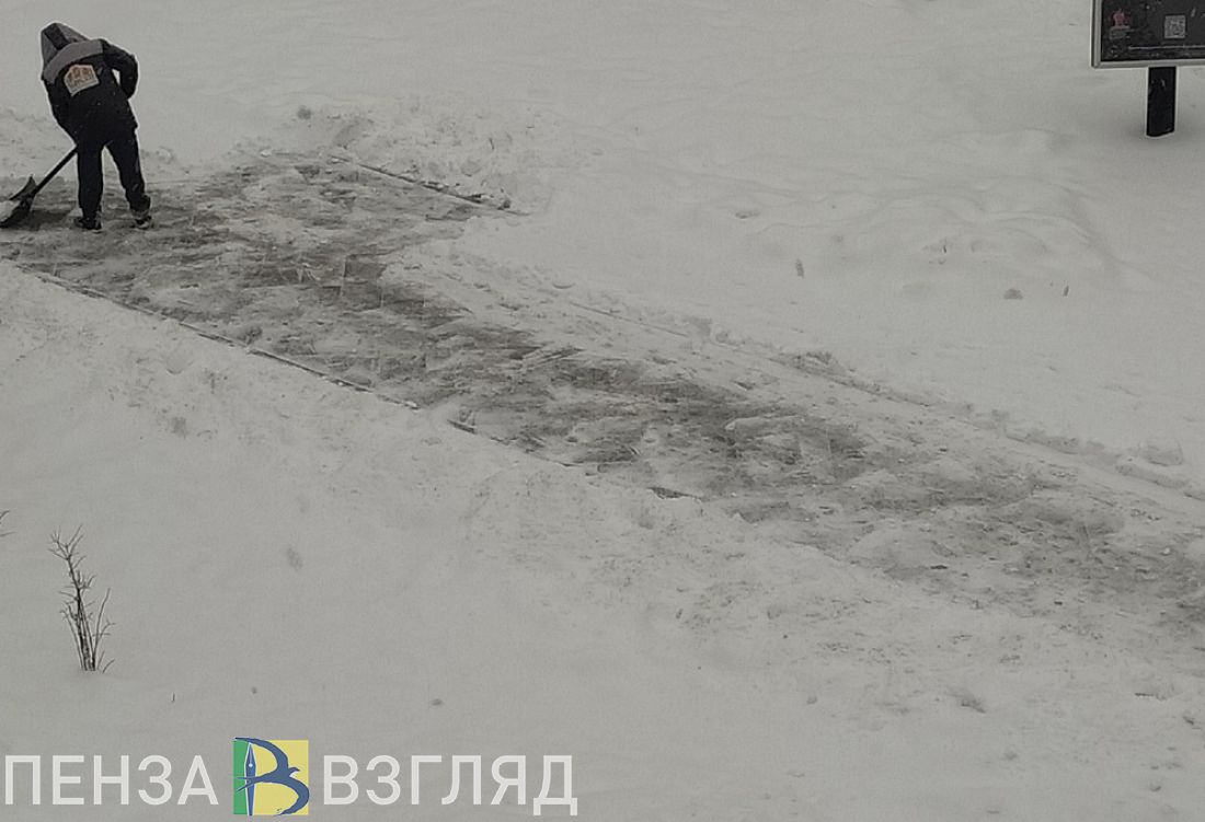 В среду в Пензенской области прогнозируется умеренный снег