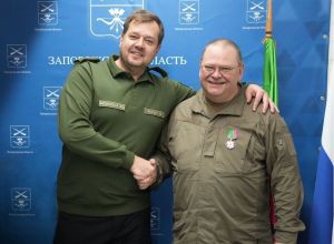 Мельниченко: «Горжусь памятным знаком «Орден «За заслуги перед Запорожской областью» второй степени»