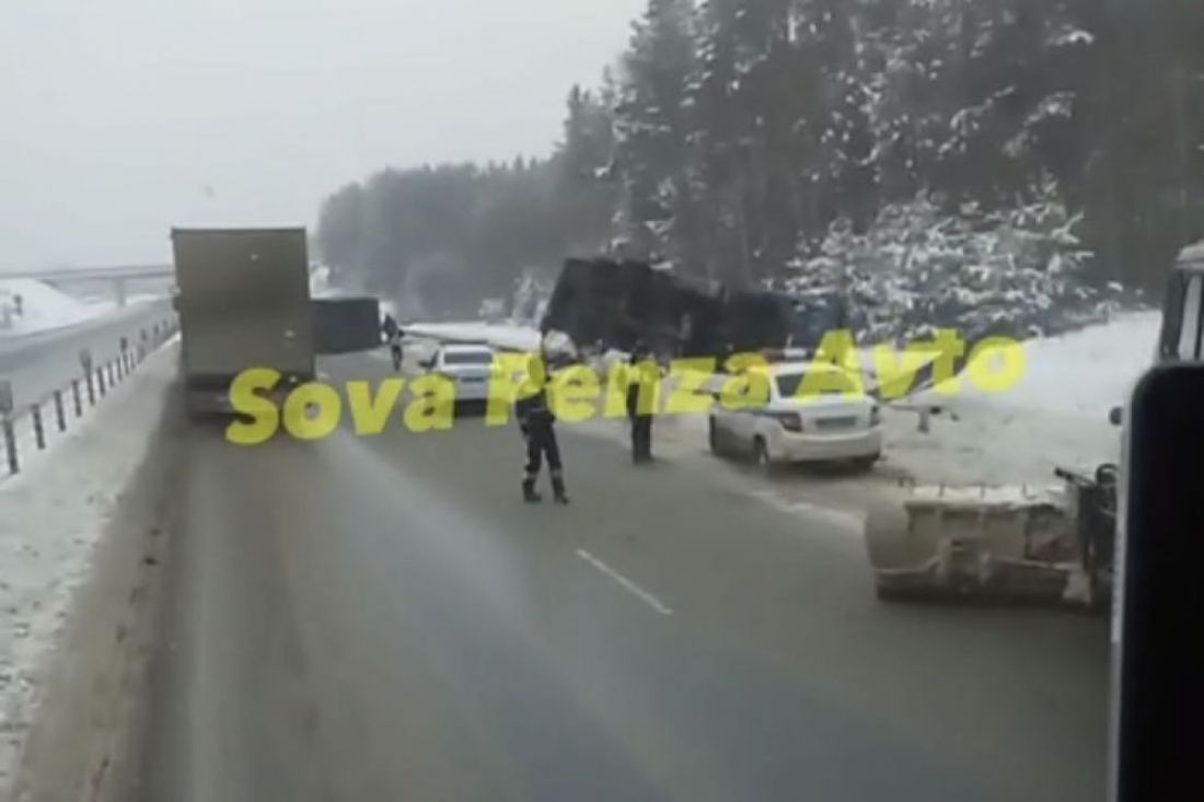 ДТП В Пензенской области на трассе м5