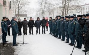 В Заречном открыли памятную доску в честь первых подразделений пожарной охраны