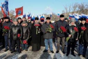 В Пензе прошли торжества по случаю Дня защитника Отечества
