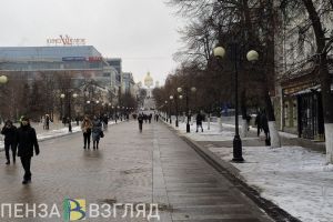 В Пензе в воскресенье прогнозируется плюсовая температура и дождь