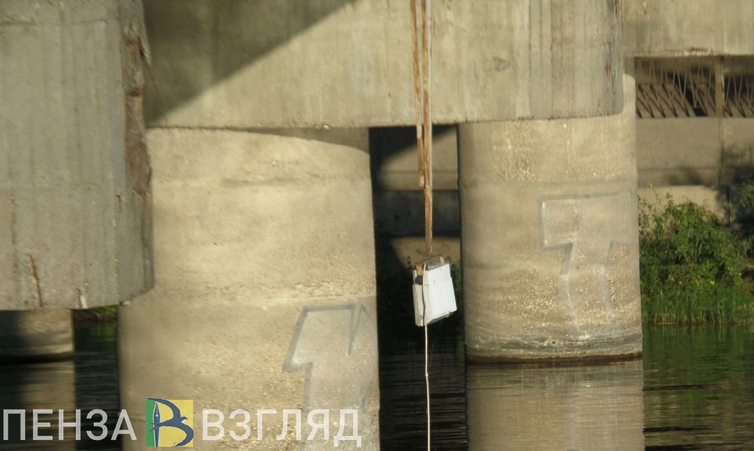 В Никольском районе закрыт для движения мост через Суру