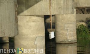 В Никольском районе закрыт для движения мост через Суру