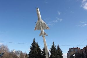 В Пензе намерены покрасить памятный комплекс «Истребитель-перехватчик Су-9»