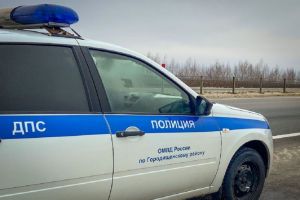 В Пензенской области госавтоинспекторы помогли водителю, допустившему съезд в кювет